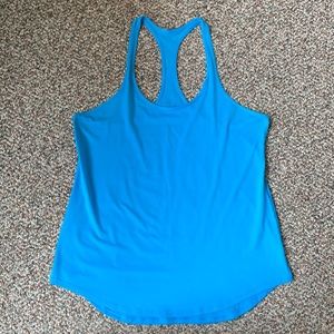 Lululemon basic racer back tank in blue - 8